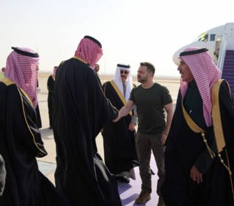 Zelensky visits Saudi Arabia to discuss peace formula and return of POWs and persons deported by Russia