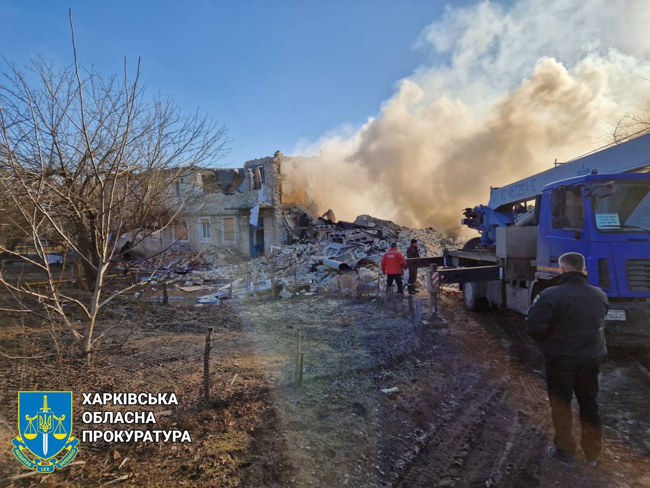 Російські окупанти обстріляли авіабомбами Куп'янськ