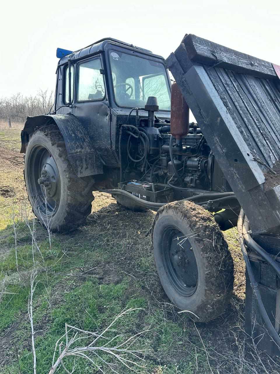 На Миколаївщині аграрії створили трактор-розміновувач
