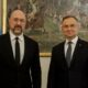 Ukraine's PM and Duda meet in Warsaw to discuss military aid supplies