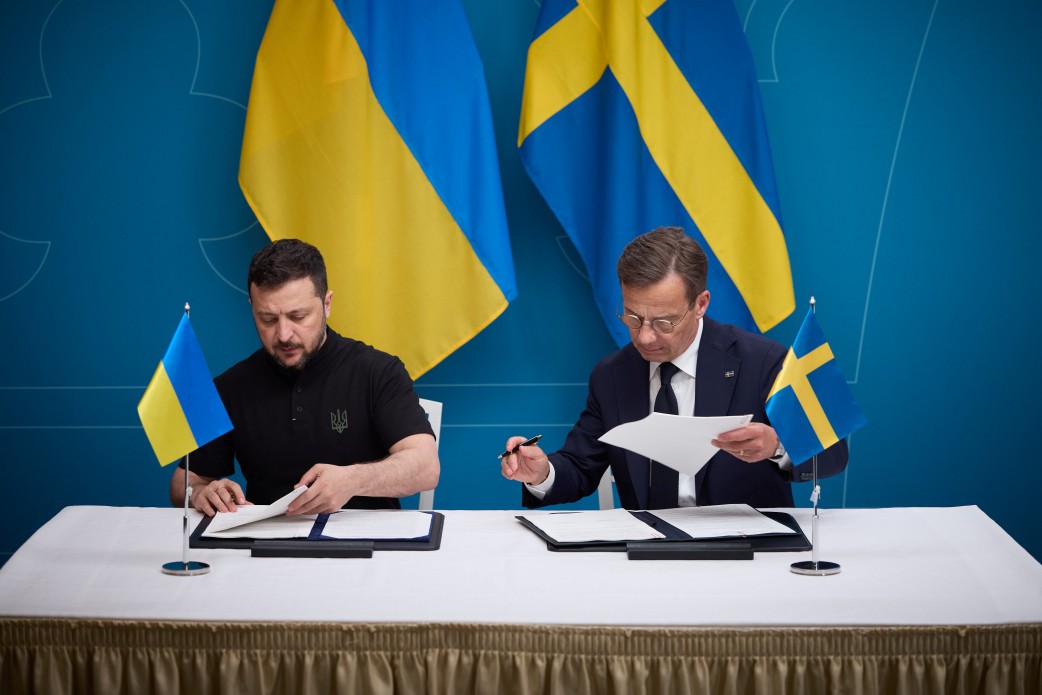 Україна та Швеція підписали безпекову угоду