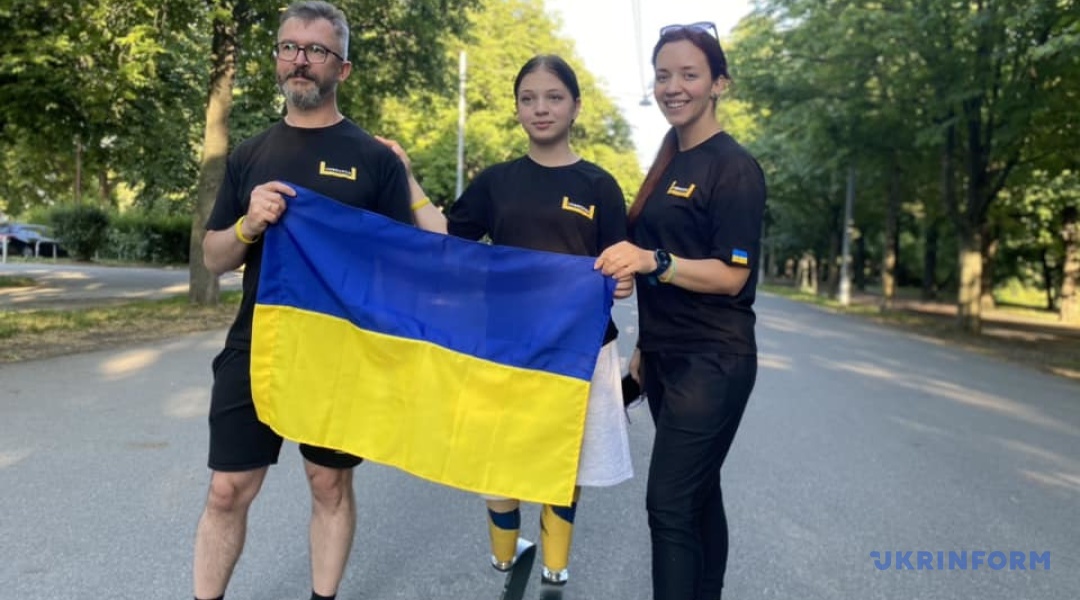 тренування за участі незламної 13-річної українки