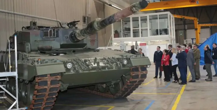 Іспанські танки Leopard 2A4