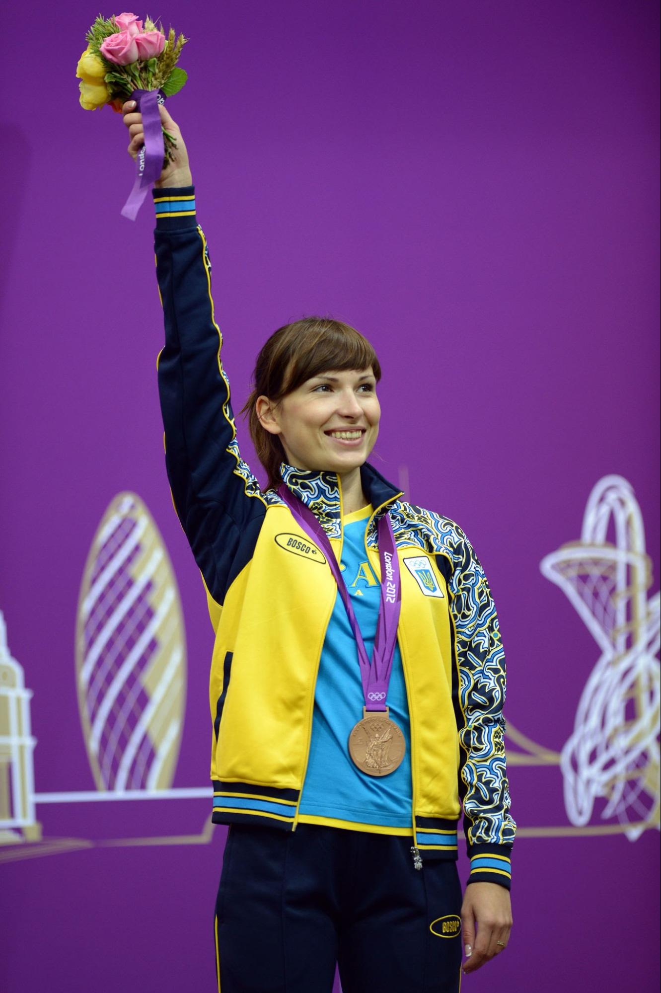 Ukraine at Paris 2024 Olympics: Ukrainian air pistol shooter Olena Kostevych