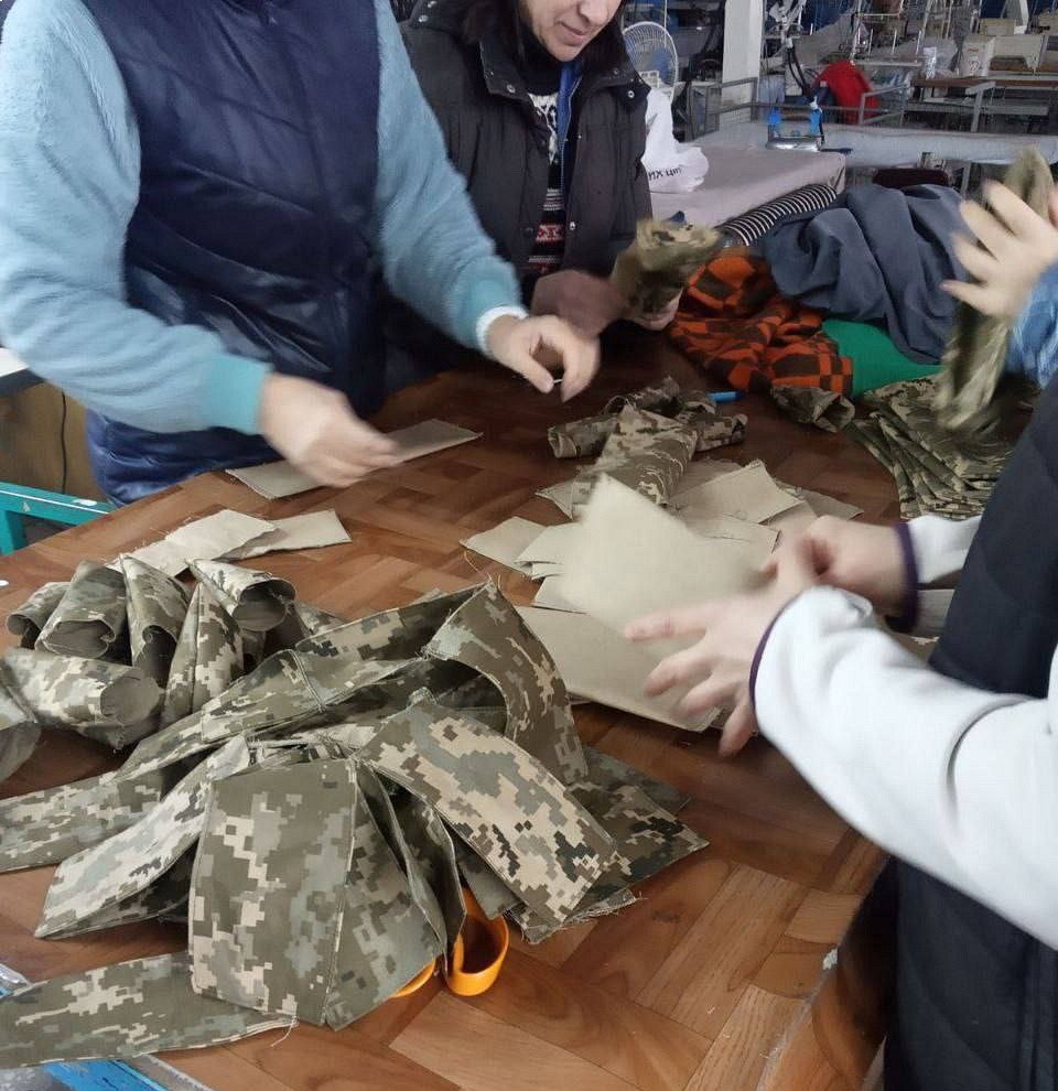 The team of the Ukrainian designer Andre Tan is making uniforms for soldiers