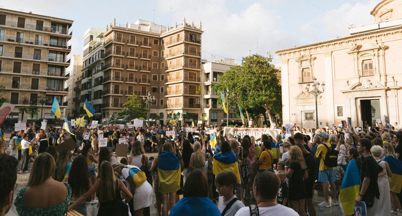 Валенсія, мітинг Охматдит