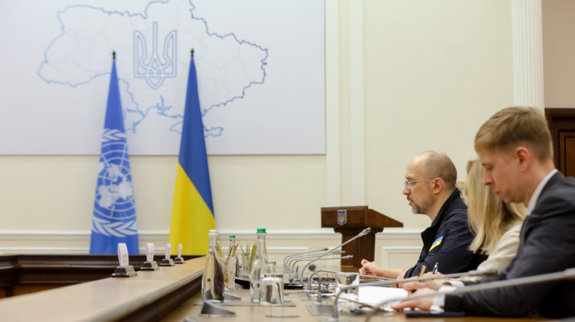 Шмигаль обговорив з головою Генасамблеї ООН потреби України