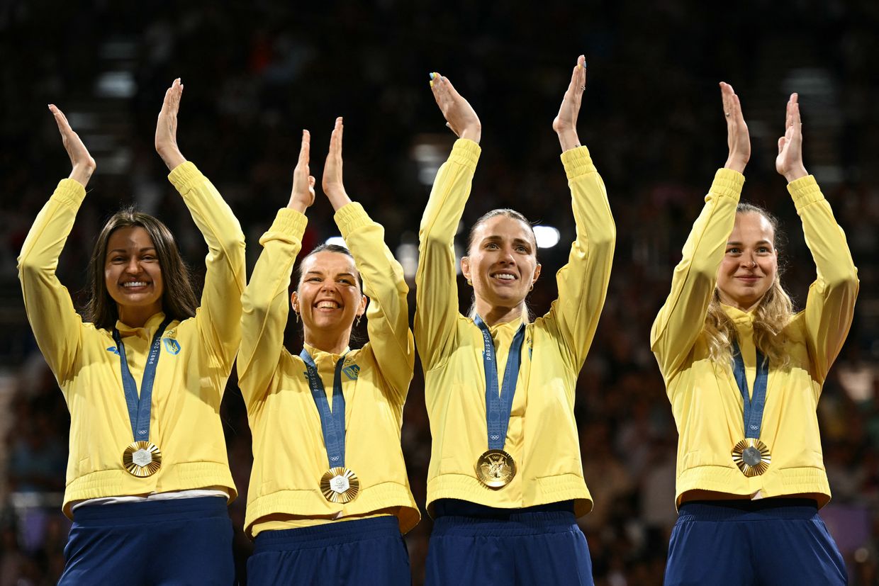 Ukrainian fencing team