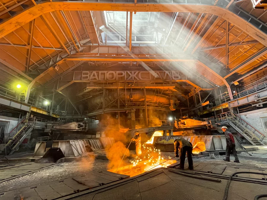 Zaporizhstal iron and steel plant