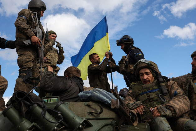 Ukrainian soldiers