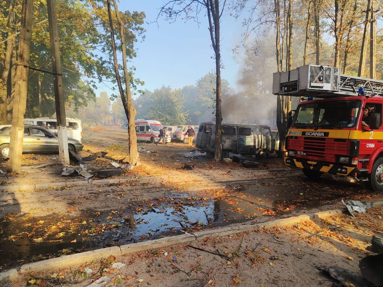 Суми, обстріл лікарні