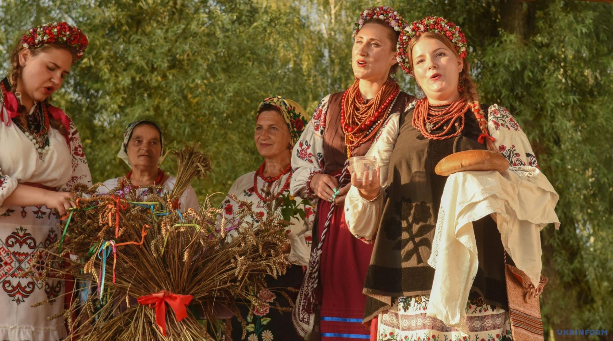 Fall festivals in Ukraine: The Ukrainian village of Prybirsk hosted the 