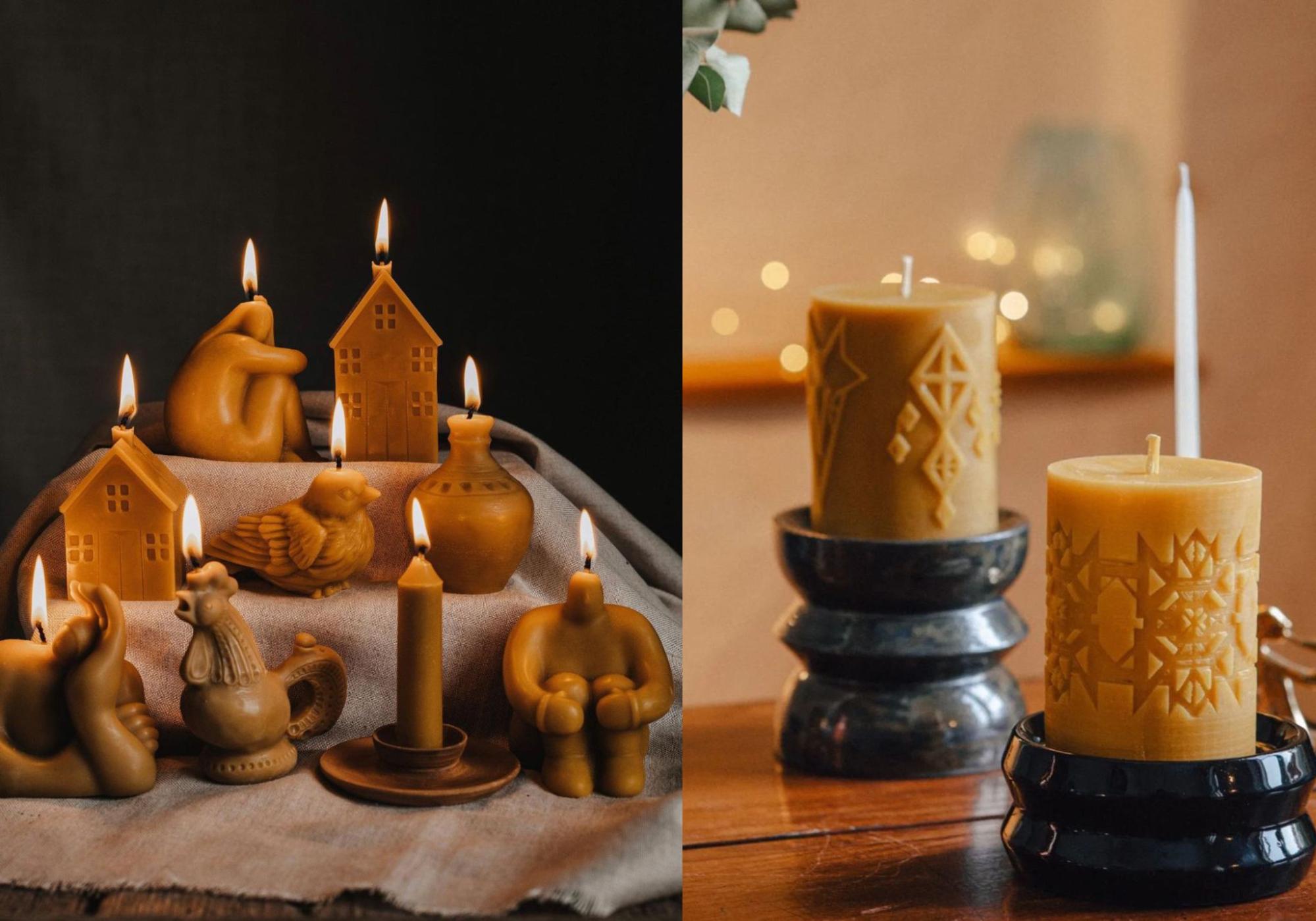 Ukrainian souvenirs: Candles