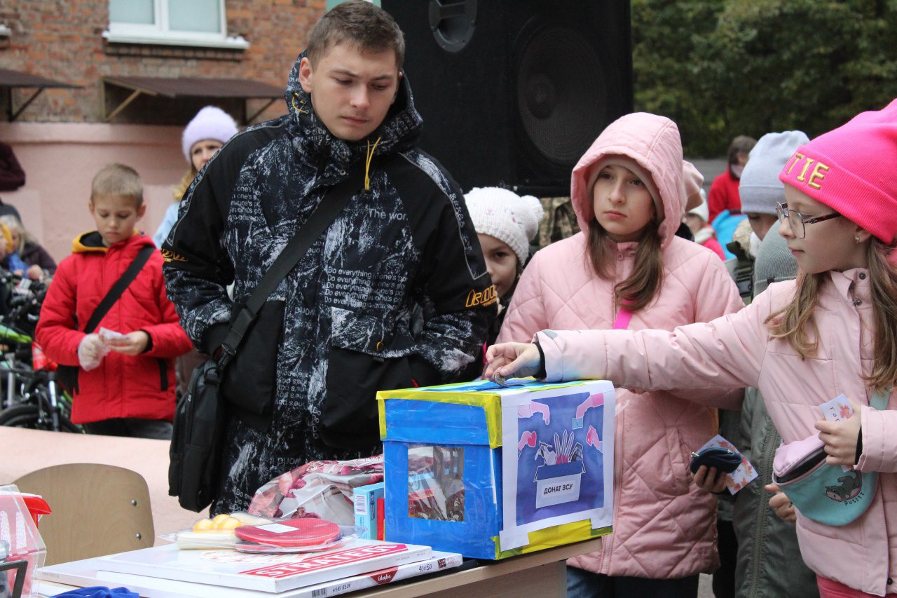 Гарбуз-fest у ліцеї Житомира, ЗСУ