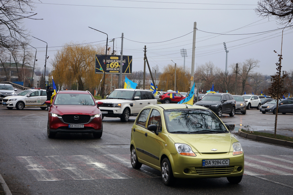 На Кіровоградщині відбувся жіночий автопробіг