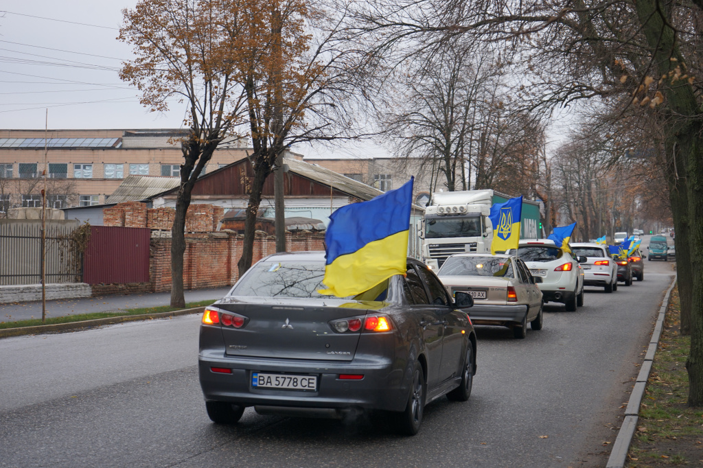 На Кіровоградщині відбувся жіночий автопробіг