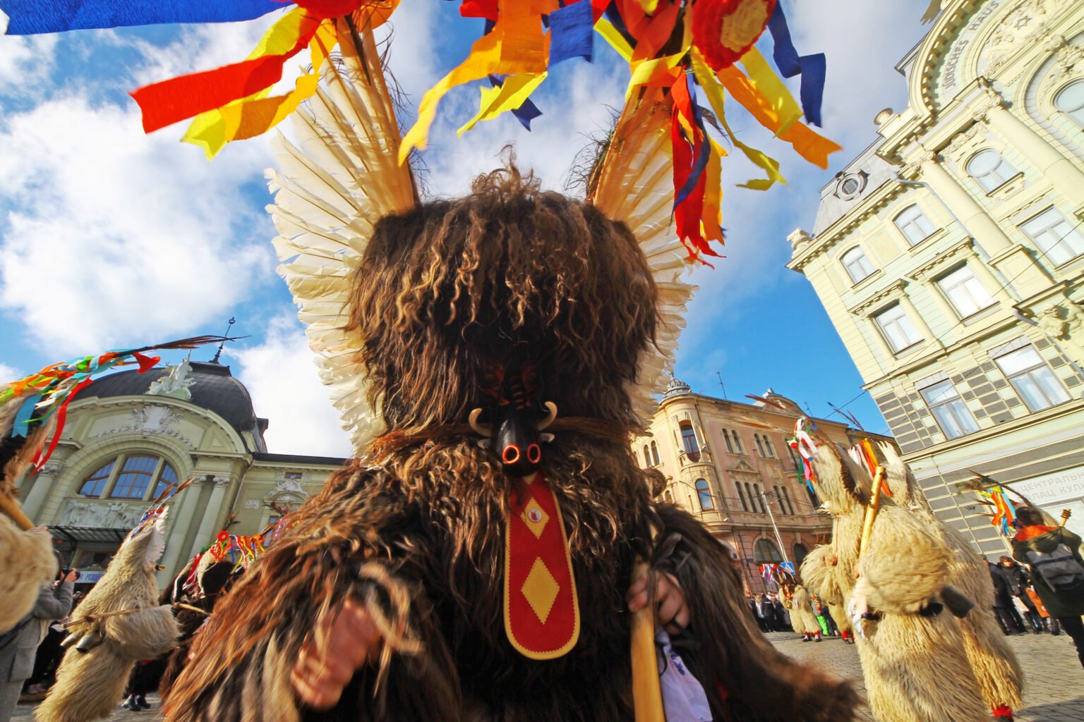 The Ukrainian city of Chernivtsi hosts the festival of Malanka