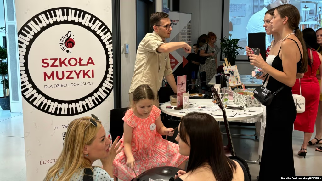 Ukrainian refugees: Ukrainian businesses were exhibited during the II Polish-Ukrainian networking event, 