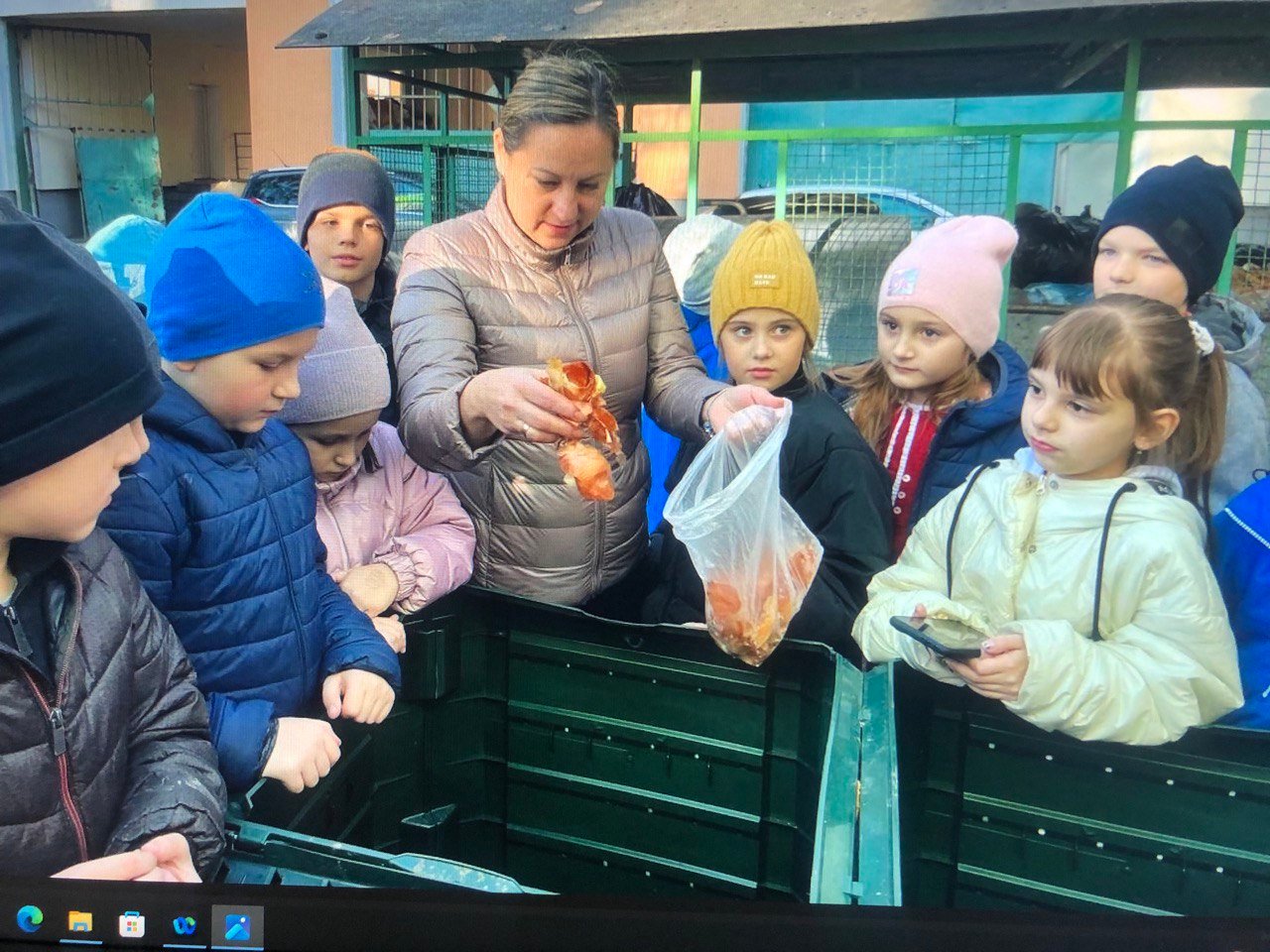 управління відходами: Компостування в дитячому садку