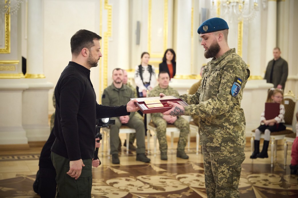 Зеленський відзначив найвищими державними нагородами