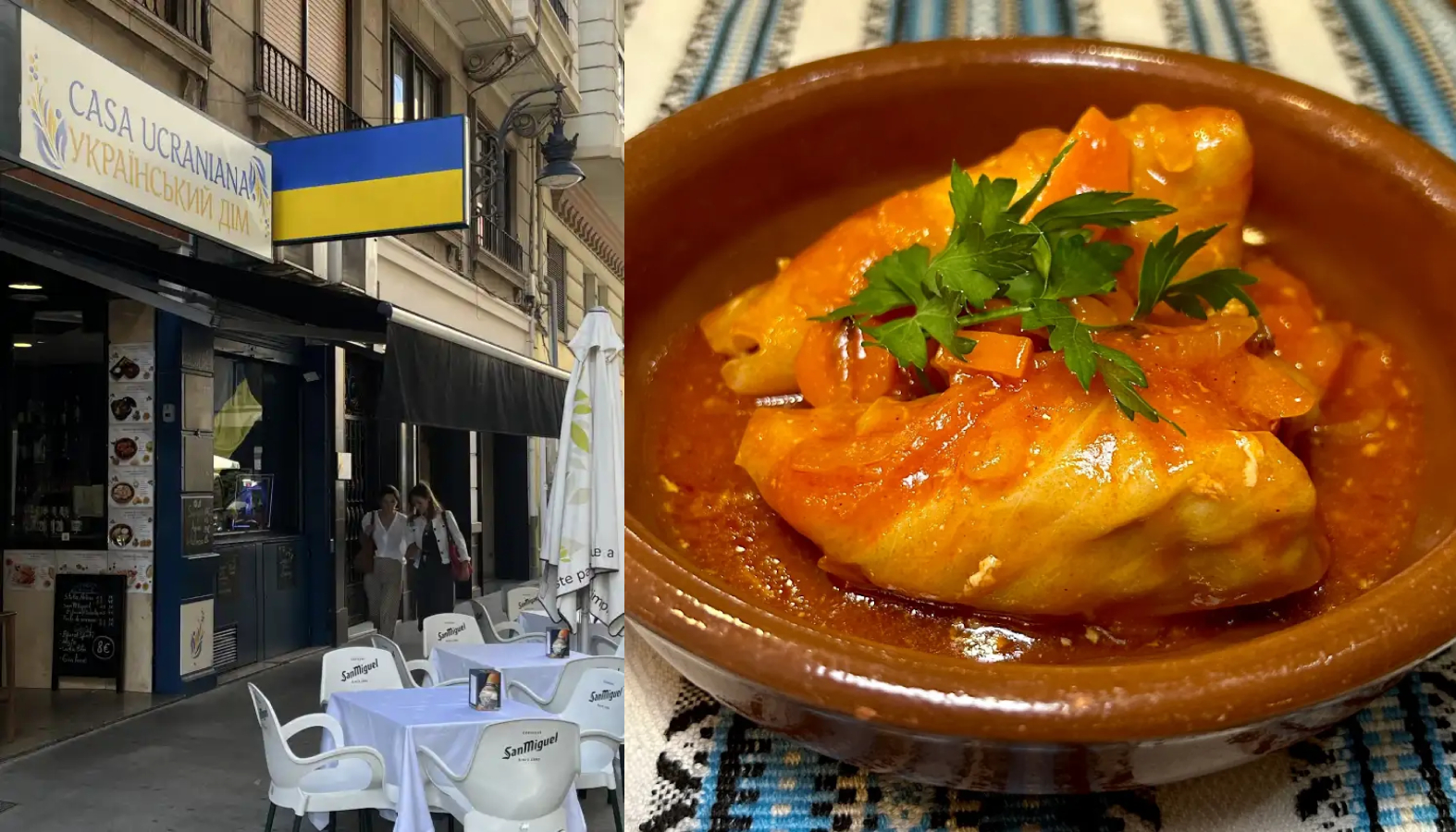 Ukrainian restaurant Casa Ucraniana in Valencia