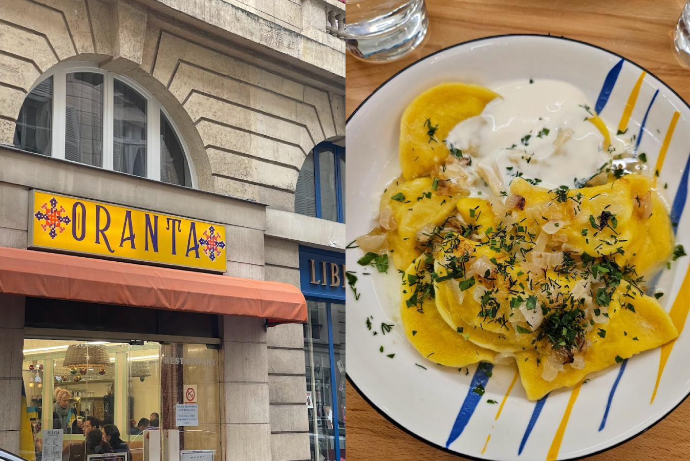 Ukrainian restaurant Oranta in France