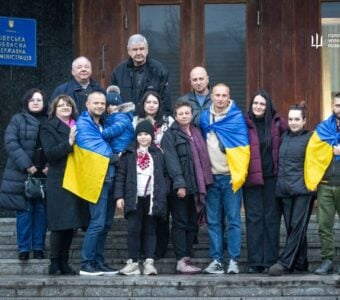 Ukrainian sailors rescued from Yemeni captivity arrive in Odesa