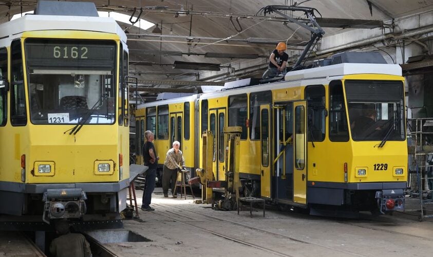 Львів, трамвай з Берліна