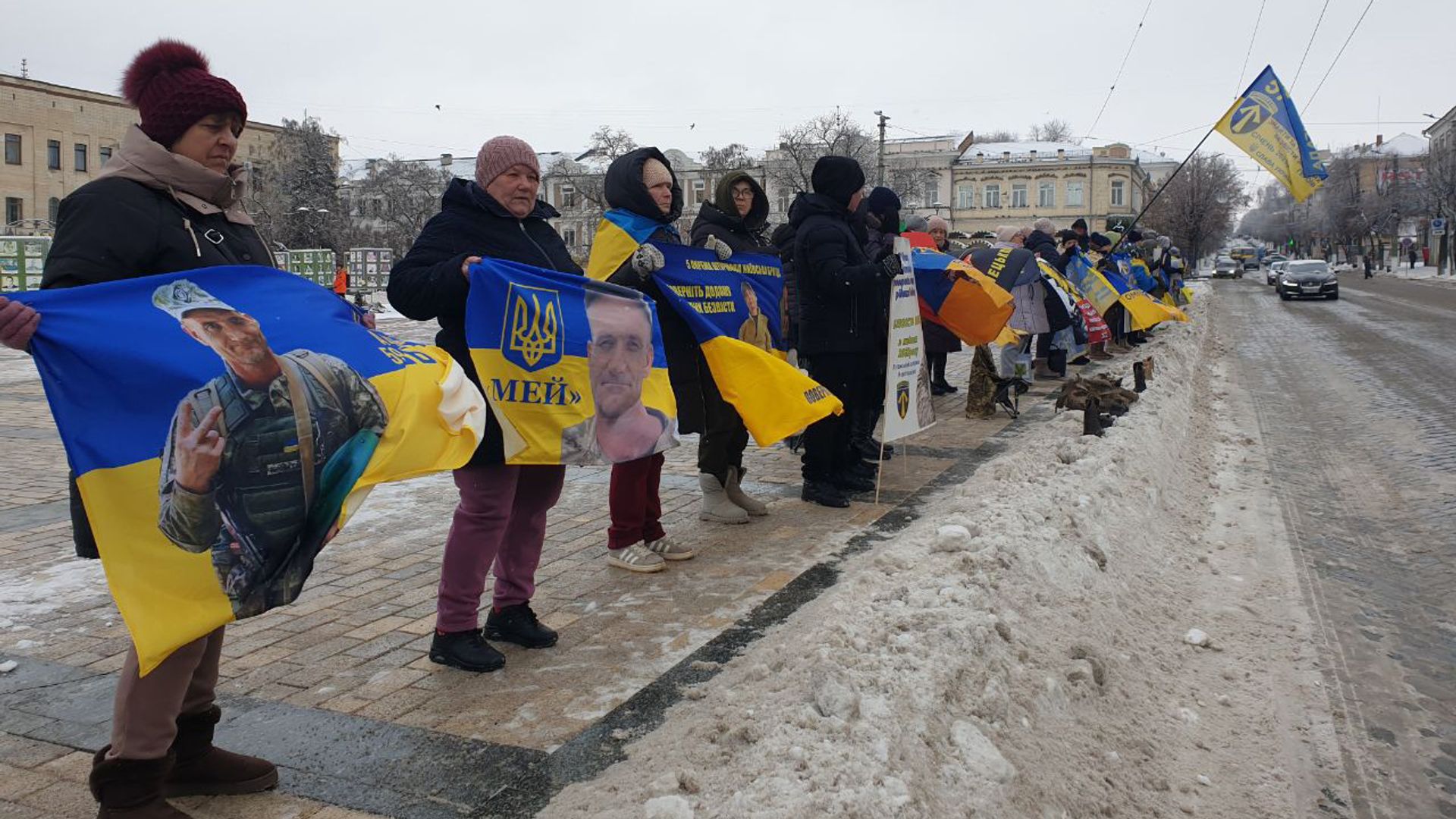 У Кропивницькому відбулась акція на підтримку полонених та зниклих бійців