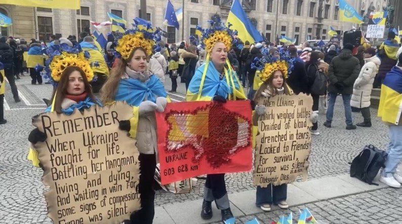 У Мюнхені відбувся мітинг на підтримку України