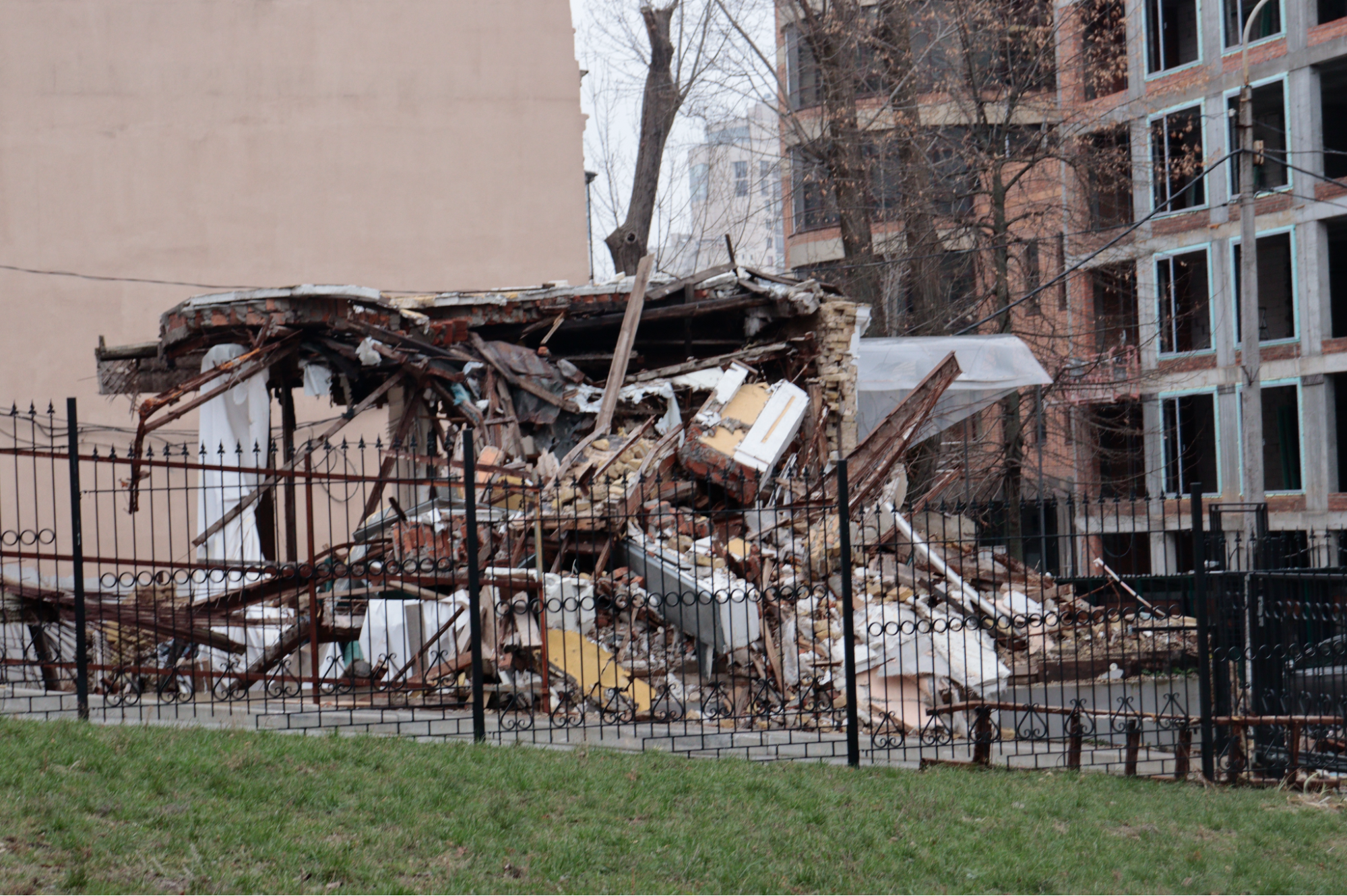 забудова у Києві: зруйнована Садиба Зеленських