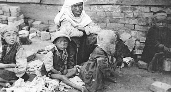 The photo documents Asharshylyk, the man-made famine, recognized the genocide of the Qazaq people