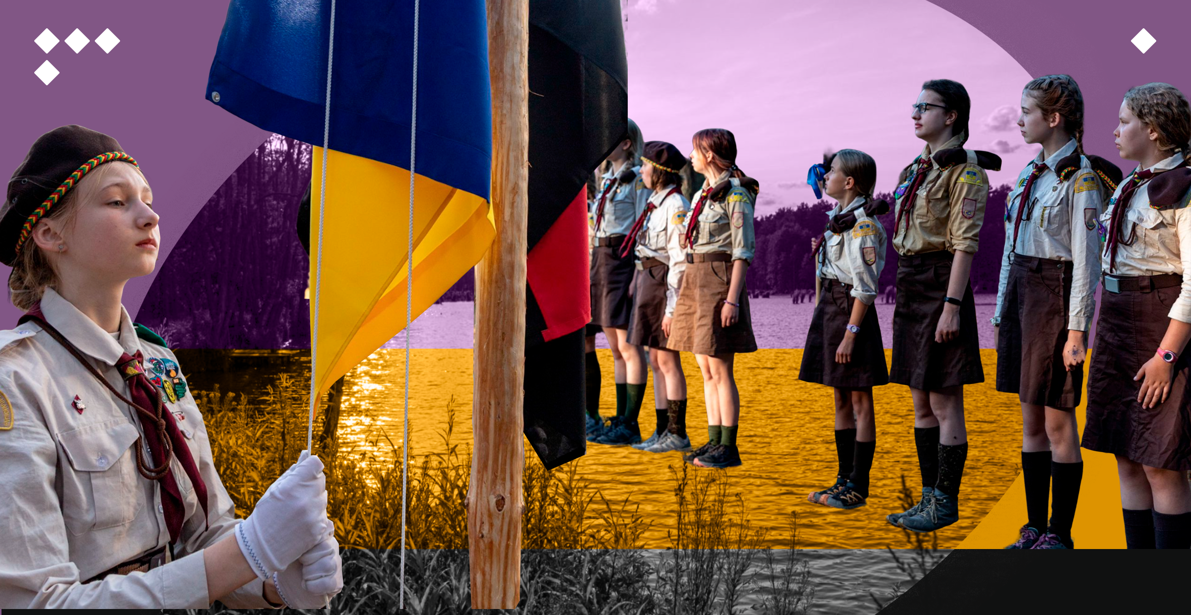 "They put you in situations where you have to take responsibility": How Ukrainian scouting organization strengthens a new generation of teens