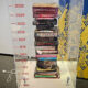 Burned Ukrainian books displayed at Frankfurt Book Fair