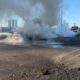 Russian drone strikes Kyiv–Odesa highway in Fastiv district, triggering car fires, killing three, and injuring four