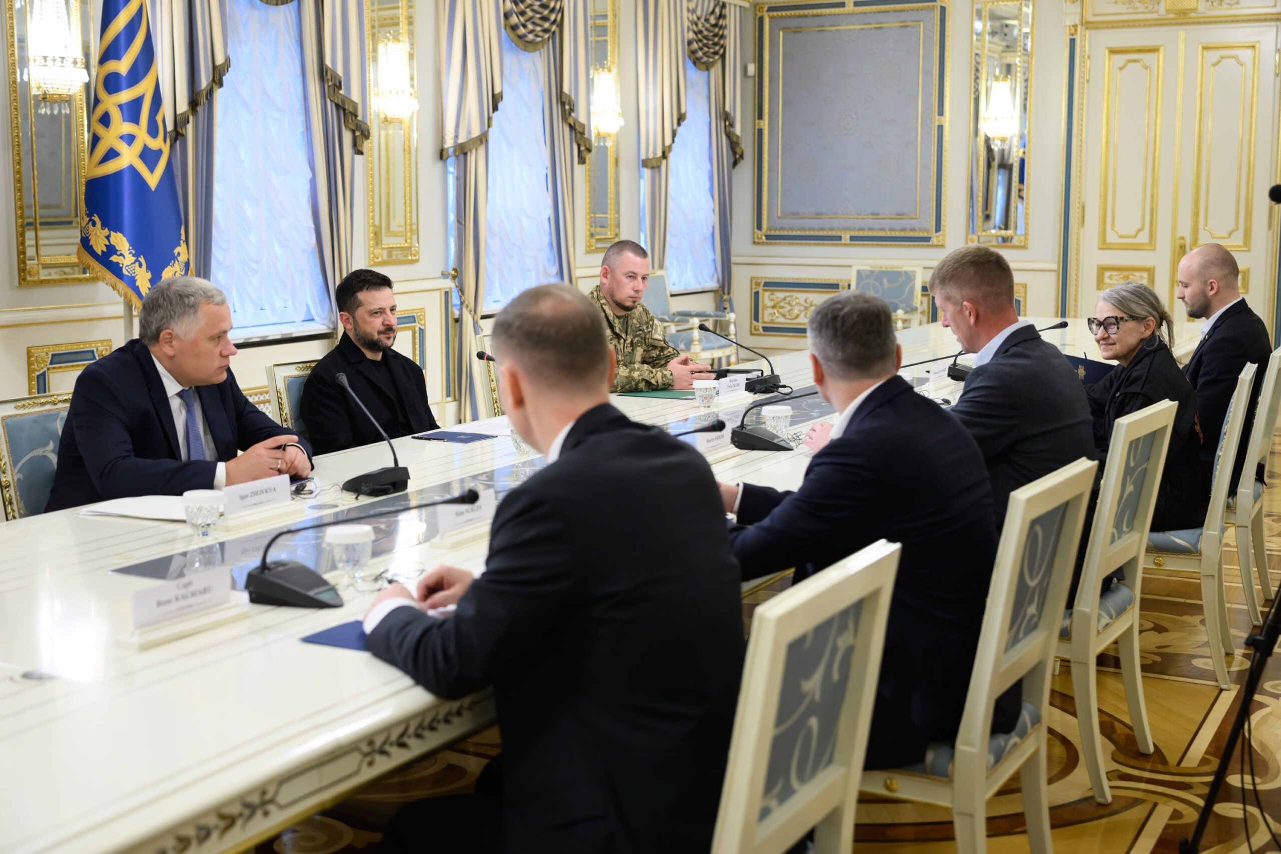 Зеленський зустрівся з міністром оборони Естонії Мартіном Херемом