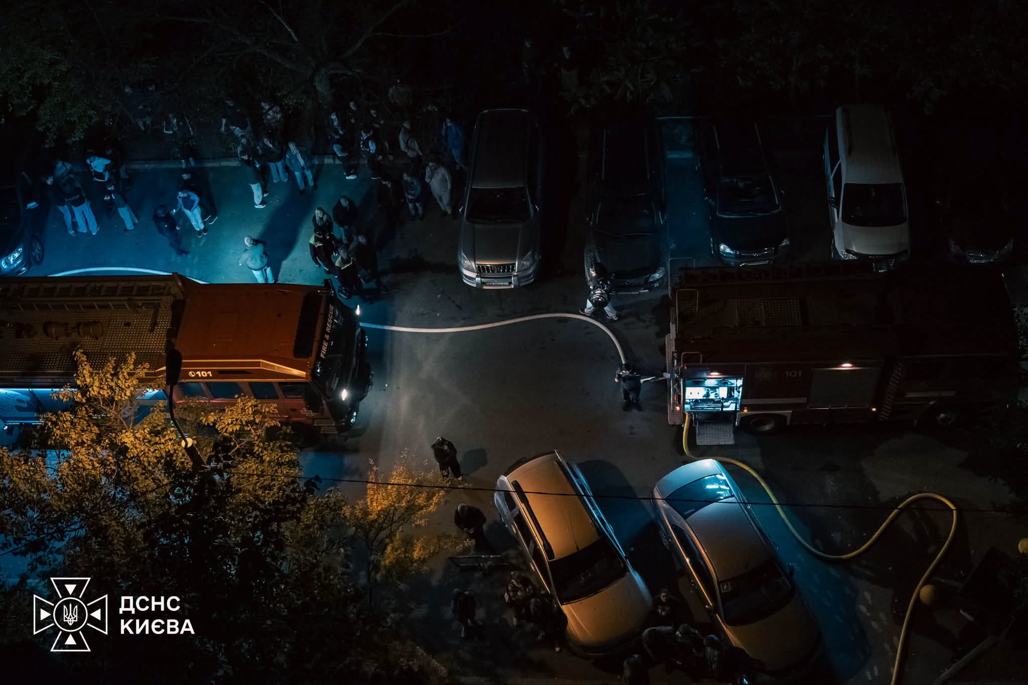 Київ, наслідки атаки рф