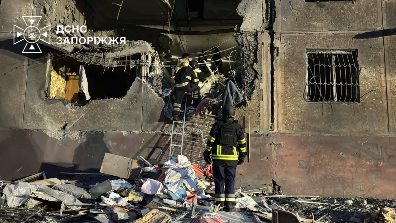 Запоріжжя, обстріл