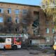 Russian drone strikes school building in Kyiv