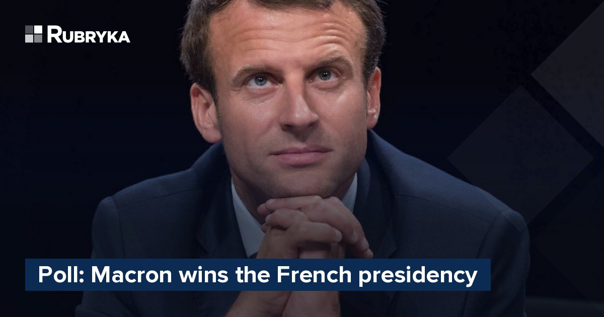 Poll: Macron wins the French presidency – Rubryka