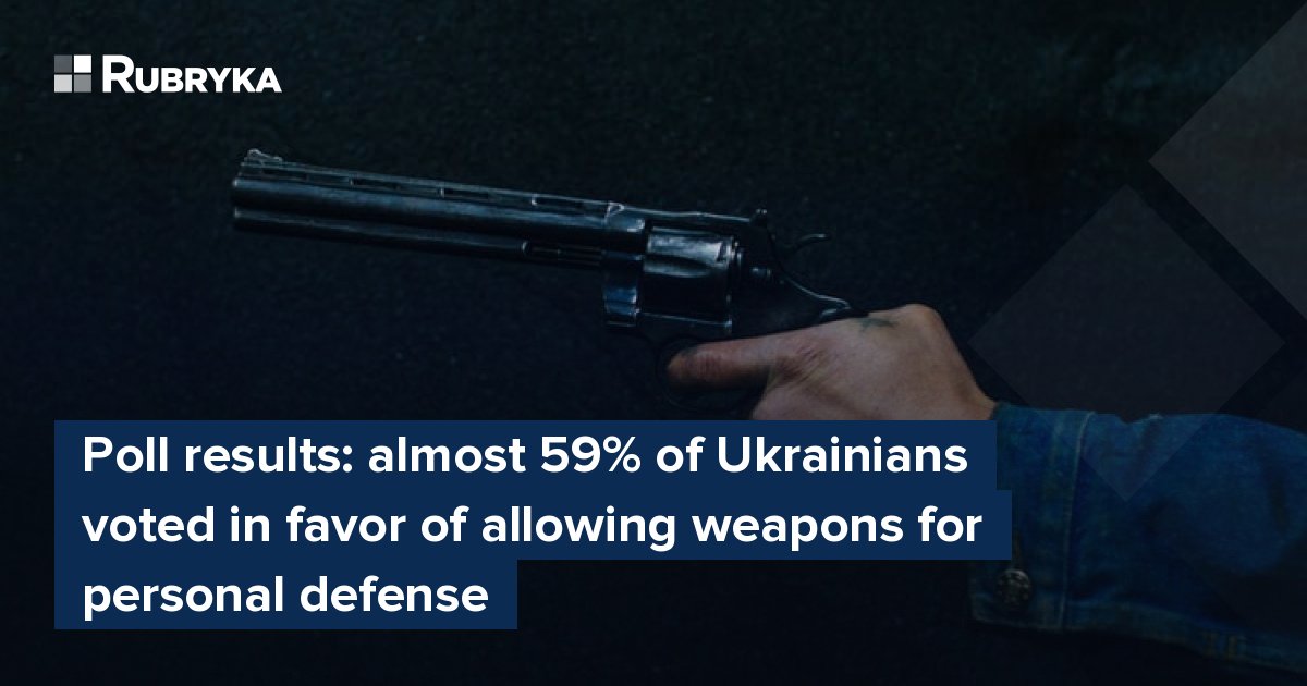 Poll Results: Almost 59% Of Ukrainians Voted In Favor Of Allowing ...