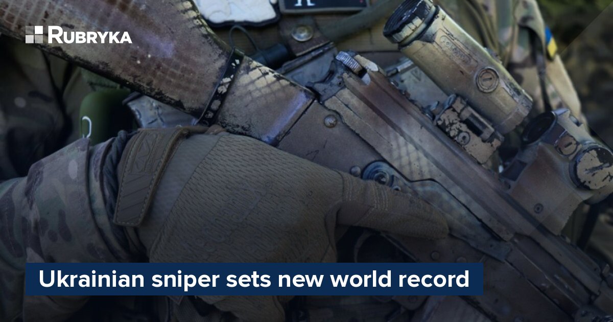 Watch: Ukrainian Snipers Gun Down Russians, Kyiv It's Close to Breaking  World Record