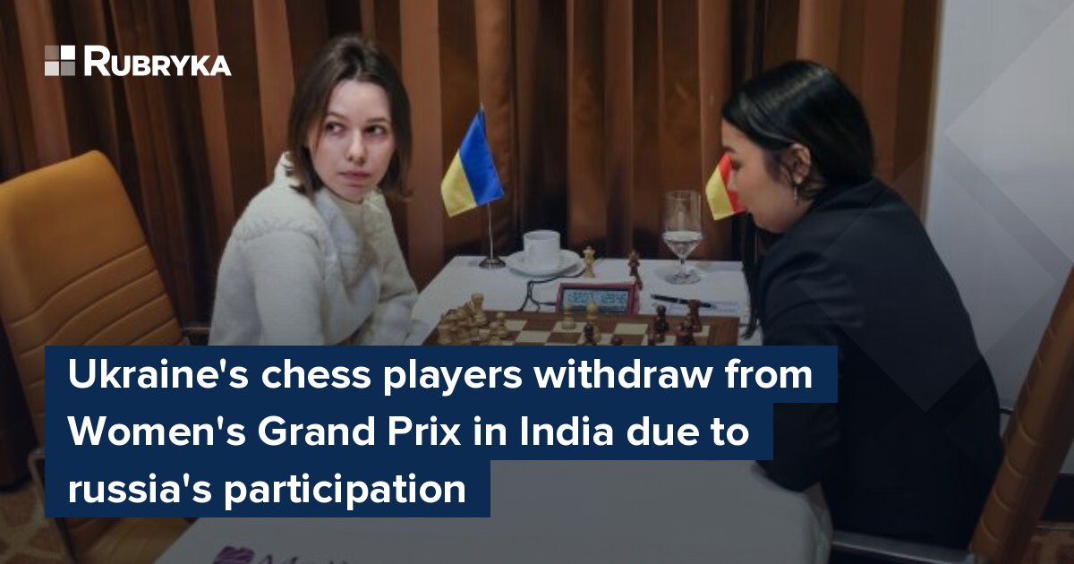 chess24.com on X: FIDE give up on the Women's knockout tournament format  they invented solely because of Russia's invasion of Ukraine and now plan  to hold the Open and Women's Candidates Tournaments