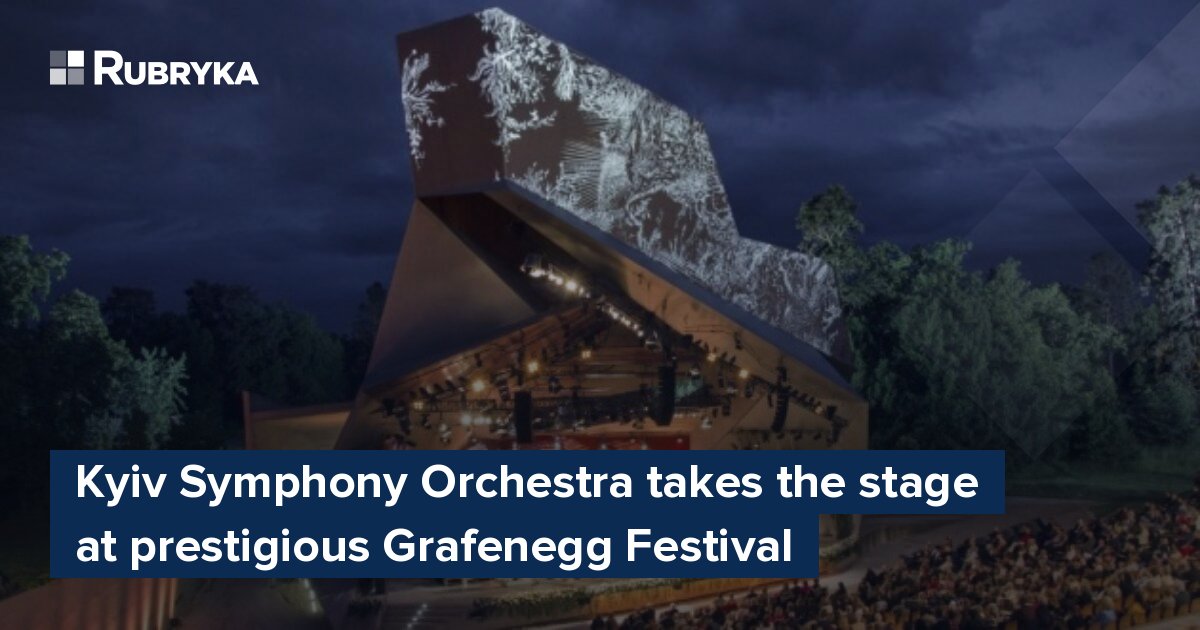 Kyiv Symphony Orchestra Takes The Stage At Prestigious Grafenegg ...